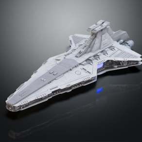 现代太空船3D模型下载